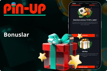 Pin Up APK-da bonuslar